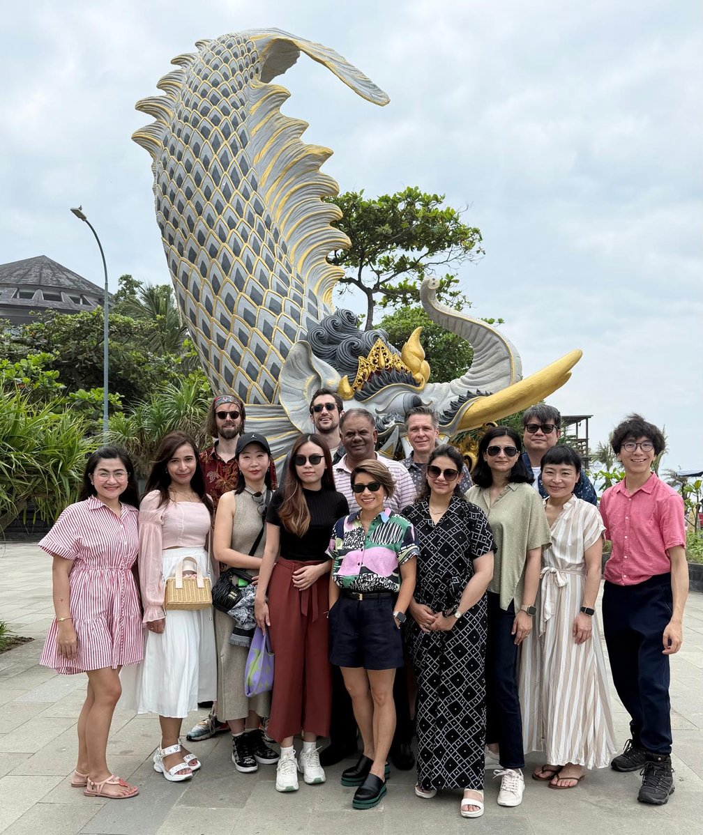 Asia team in Bali